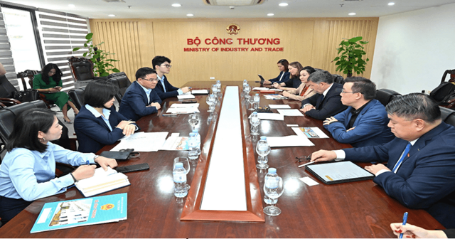 Bộ trưởng Bộ Công Thương Lê Mạnh Hùng tiếp Tổng Giám đốc Tập đoàn Central Retail