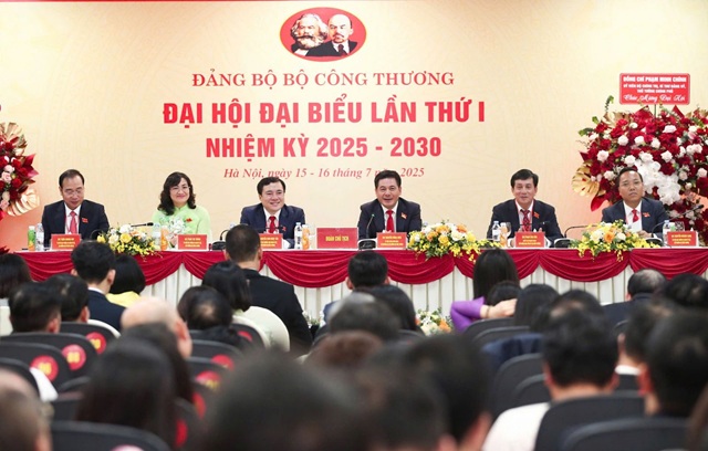 Đảng bộ Bộ Công Thương tổ chức phiên thứ nhất Đại hội Đại biểu Đảng bộ Bộ Công Thương nhiệm kỳ 2025-2030