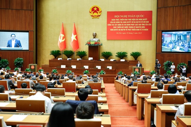 Thủ tướng: Thương trường là chiến trường, cần tạo động lực, truyền cảm hứng cho doanh nhân và phát động toàn dân thi đua làm giàu
