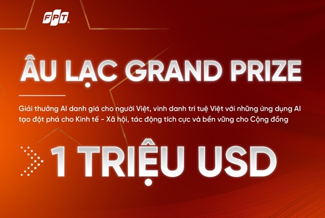 FPT công bố Giải thưởng Âu Lạc về AI trị giá 1 triệu USD