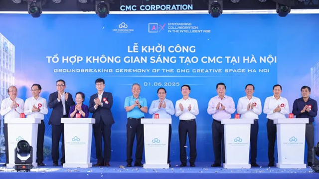 Khởi công Tổ hợp Không gian sáng tạo CMC
