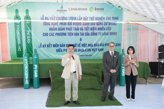 Ứng dụng công nghệ hydro xanh cho vận tải hạng nặng