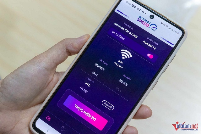 Ứng dụng i-Speed thêm tính năng hỗ trợ người dùng đo tốc độ Internet tự động