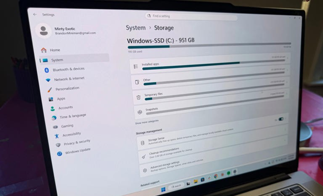 Cách giải phóng hàng chục GB dung lượng trên máy tính Windows