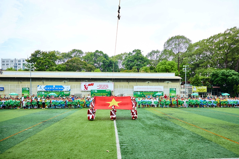 Khai mạc vòng chung kết Festival bóng đá học đường TP. Hồ Chí Minh năm học 2023 - 2024