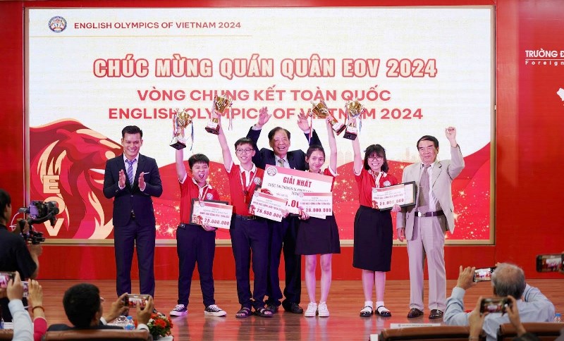 Chung kết toàn quốc English Olympics of Vietnam 2024: Tôn vinh những “nhà lãnh đạo tương lai”