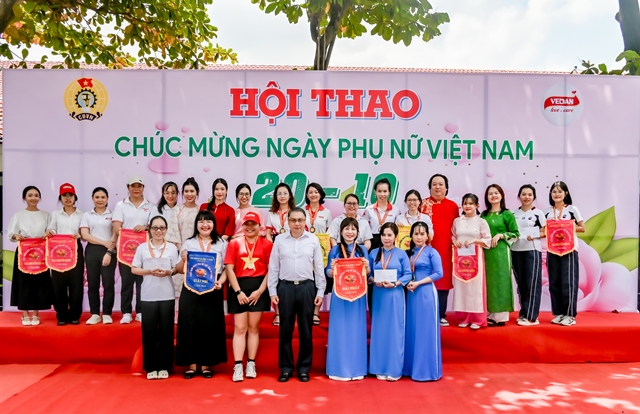 Vedan Việt Nam với các hoạt động chào mừng ngày Phụ nữ Việt Nam 20/10