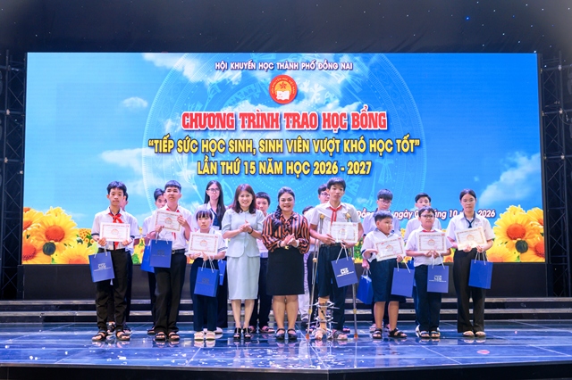Tròn 15 năm Vedan Việt Nam đồng hành cùng sự nghiệp khuyến học Đồng Nai