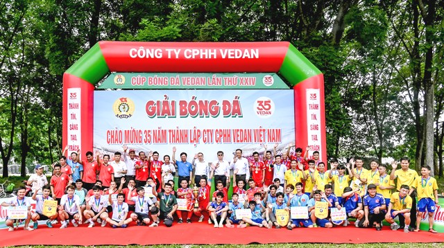 Vedan Việt Nam tổ chức Giải bóng đá “Cúp Vedan” lần thứ XXIV năm 2026