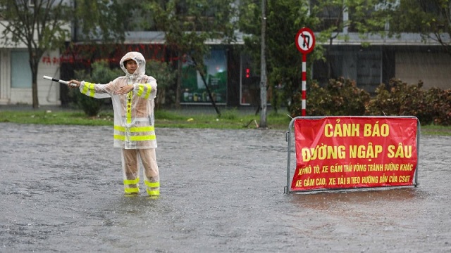 Công an Hà Nội thông báo các điểm úng ngập sáng 7/10
