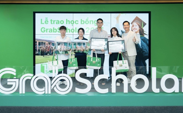 Grab dành 3,2 triệu USD hỗ trợ con em tài xế tại Đông Nam Á