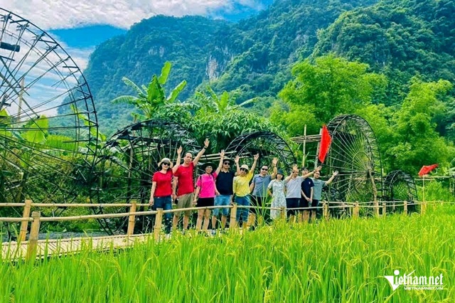Guồng nước 'công trình thủy lợi' của người dân vùng cao xứ Thanh