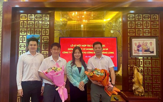 Công ty TNHH Dịch vụ Công nghệ Thăng Long và Công ty Cổ phần Homely Thái Lan ký kết hợp tác chiến lược