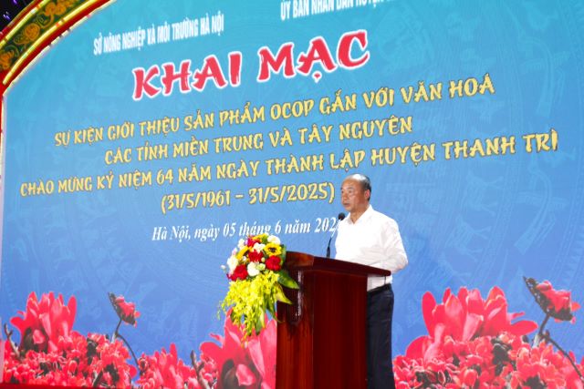 Hà Nội: Giới thiệu sản phẩm OCOP gắn với văn hóa các tỉnh miền Trung Tây Nguyên