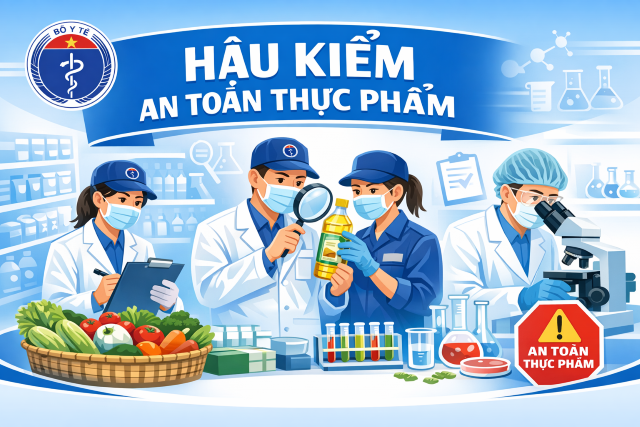 Bộ Y tế yêu cầu tăng cường kiểm tra, xử lý vi phạm về an toàn thực phẩm 