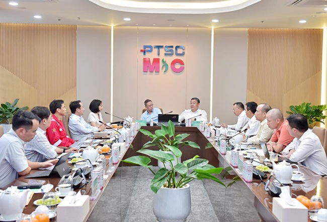 Ban Chỉ đạo Chuỗi Dự án Khí, Điện Lô B – Ô Môn kiểm tra tiến độ và làm việc với các đối tác, nhà thầu để thúc đẩy triển khai Dự án