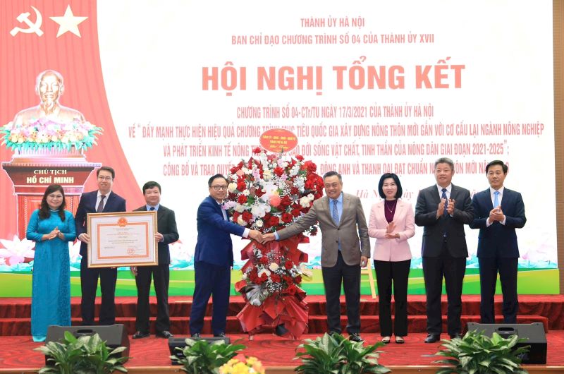 Hà Nội: Tiếp tục xây dựng NTM nâng cao, NTM kiểu mẫu, phát triển theo hướng đô thị 