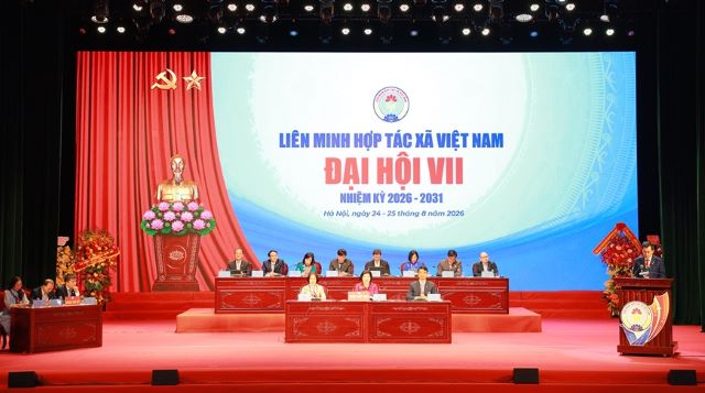 Ðại hội Liên minh hợp tác xã Việt Nam lần thứ VII: Giữ vững ngọn cờ liên minh để cùng mạnh lên, hòa mình cùng đất nước bước vào giai đoạn phát triển mới
