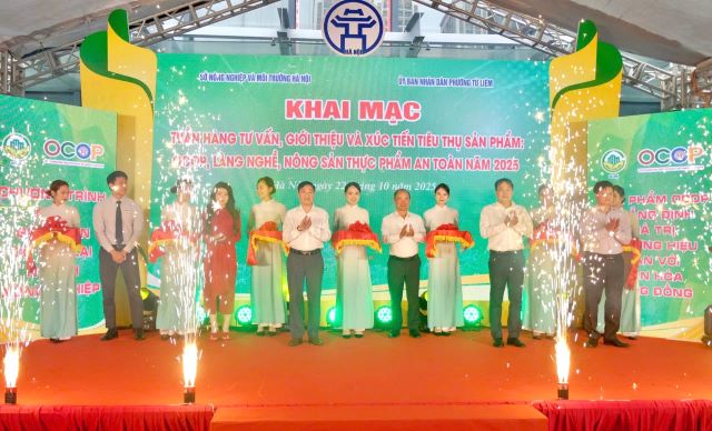 Hà Nội: Khai mạc Tuần hàng với hơn 500 sản phẩm OCOP 