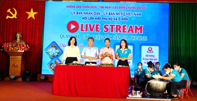 Xã Ô Diên: Đẩy mạnh chuyển đổi số xây dựng nông thôn mới văn minh, hiện đại